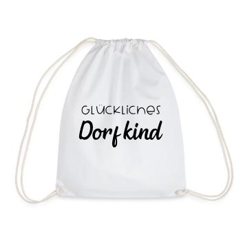 Dorfkind - Turnbeutel - Weiß - Vorne