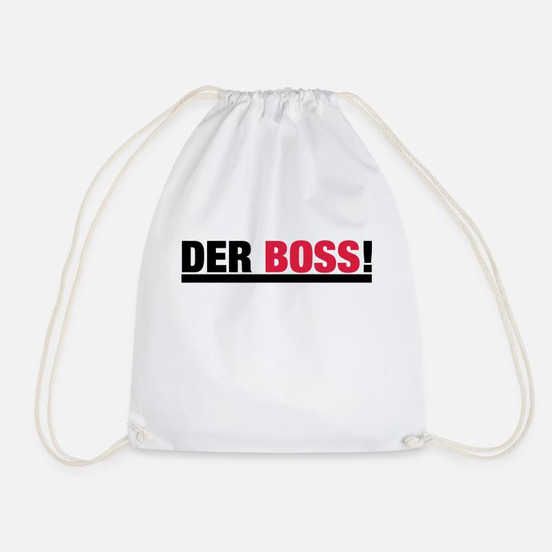 DER BOSS - Turnbeutel - Weiß