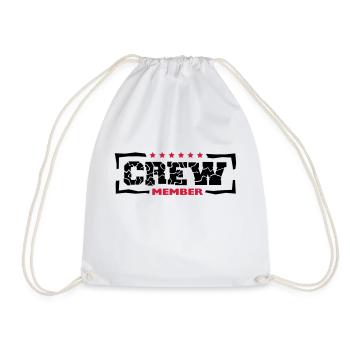 Crew Member Design - Sac de sport léger - blanc - Devant
