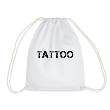 tattoo - Turnbeutel - Weiß - Vorne