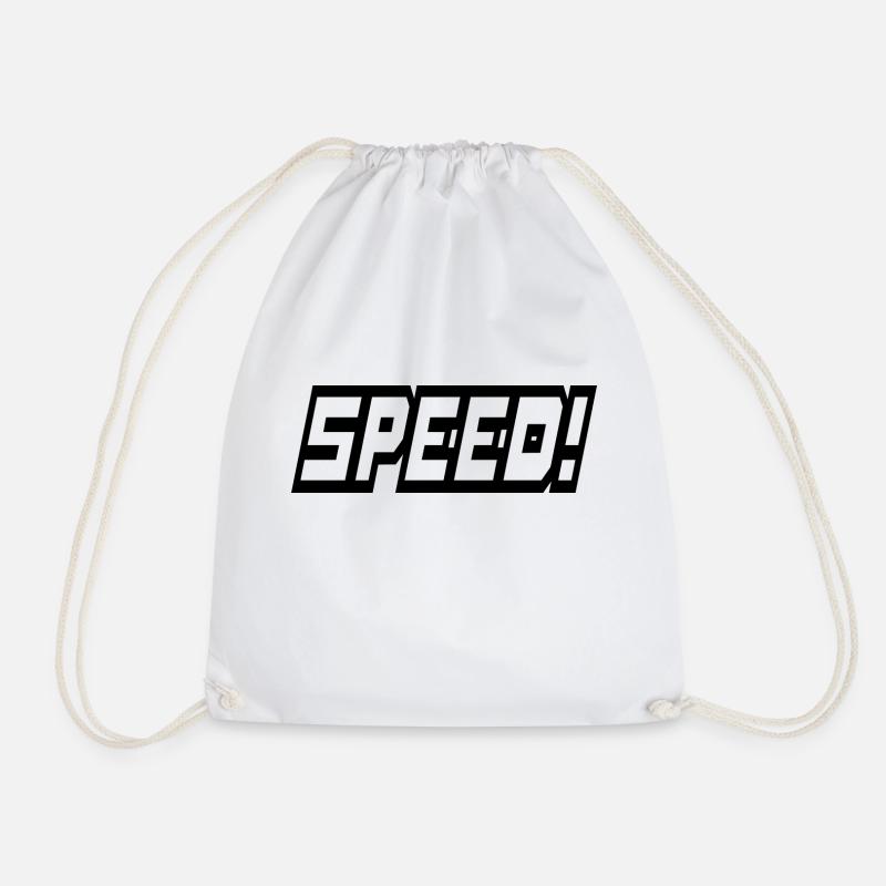 SPEED! - Turnbeutel - Weiß