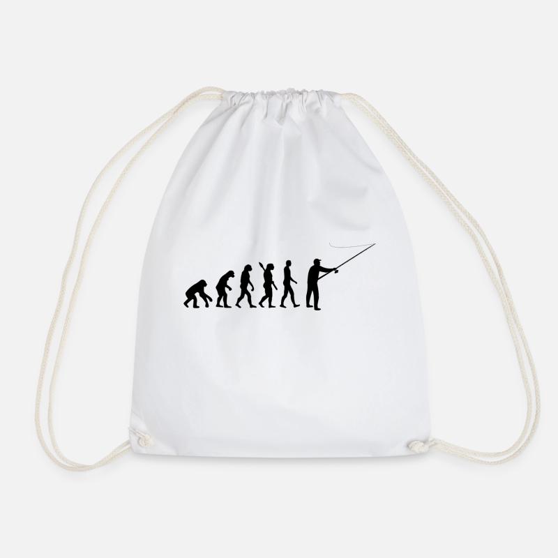 Evolution au pêcheur - Sac de sport léger - blanc