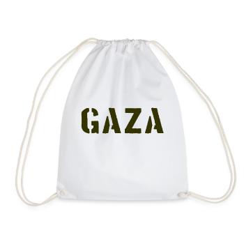 Gaza - Palestine - Ramala - Palestina palestinian - Sac de sport léger - blanc - Devant