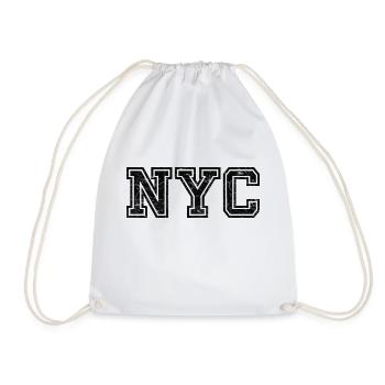 NYC New York City Traveler Souvenir Cadeau NYC Lover - Sac de sport léger - blanc - Devant