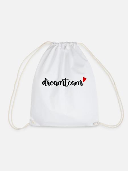 Dreamteam - Turnbeutel - Weiß