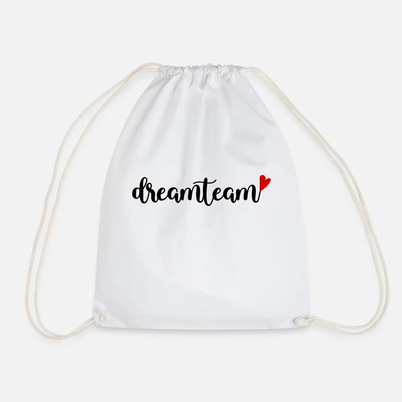 Dreamteam - Turnbeutel - Weiß