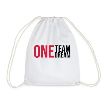 Un rêve d’équipe - Sac de sport léger - blanc - Devant