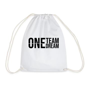 Devise Une équipe - Sac de sport léger - blanc - Devant