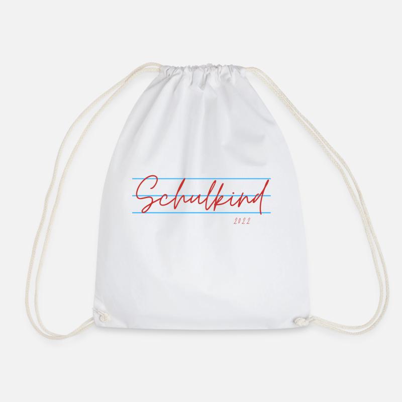 Schulkind - Turnbeutel - Weiß