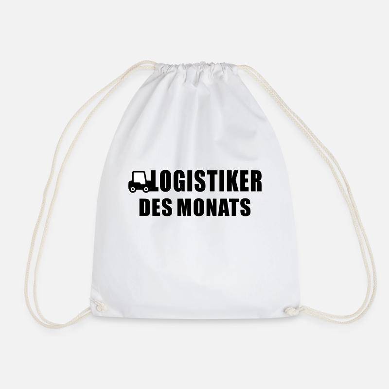 Logistiker - Turnbeutel - Weiß