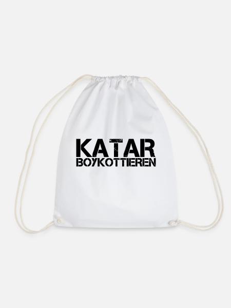 WM Katar - Turnbeutel - Weiß