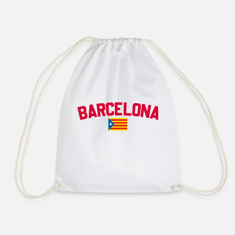 Barcelone - Sac de sport léger - blanc