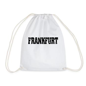 Frankfurt - Drawstring Bag - white - Front