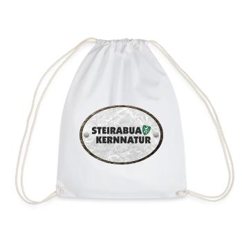 Steirabua mit Kernnatur Steiermark Österreich - Turnbeutel - Weiß - Vorne