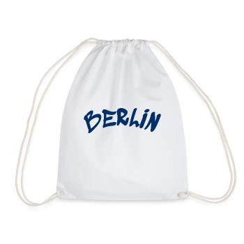 Berlin - Allemagne - Allemagne - Porte de Brandebourg - Sac de sport léger - blanc - Devant