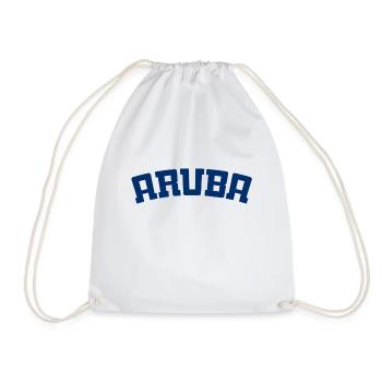 Aruba - Est. 1499 - Dutch Caribbean - Karibik - Drawstring Bag - white - Front