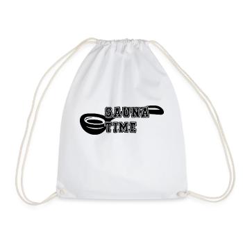 Sauna Wellness Spa - Drawstring Bag - white - Front