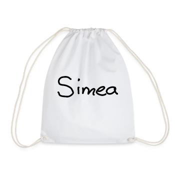 Simea - Sac de sport léger - blanc - Devant