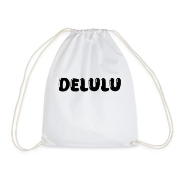 delulu - Turnbeutel - Weiß - Vorne