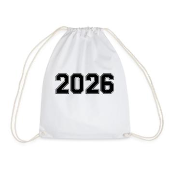 2026 - Sac de sport léger - blanc - Devant