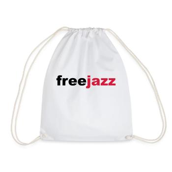 Free Jazz - Drawstring Bag - white - Front