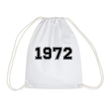 1972 - Drawstring Bag - white - Front