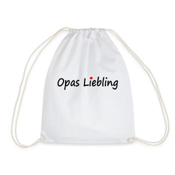 La chérie de grand-père - Sac de sport léger - blanc - Devant