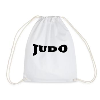 Judo Schiftzug - Drawstring Bag - white - Front