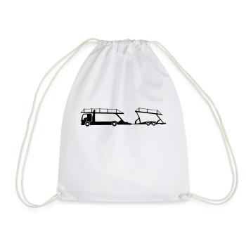 Porte voitures de transport_b1 - Sac de sport léger - blanc - Devant