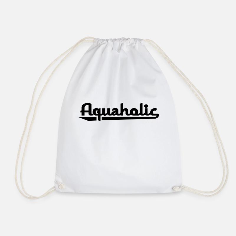 schwimmen - Turnbeutel - Weiß