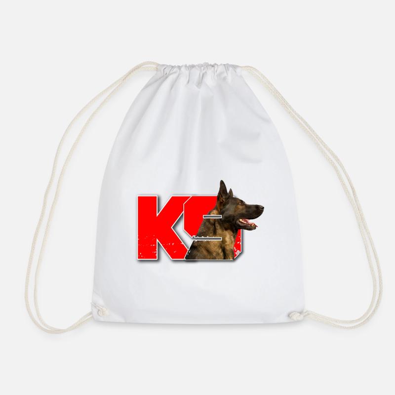Malinois - Turnbeutel - Weiß