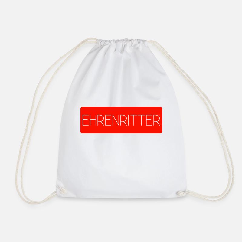 Ehrenritter - Turnbeutel - Weiß