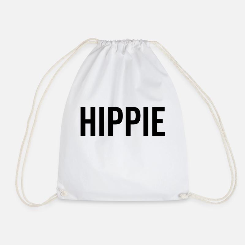 Hippie - Turnbeutel - Weiß