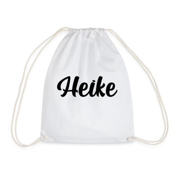 Heike - Turnbeutel - Weiß - Vorne