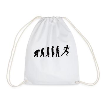 Jogger cardio fit jogging course d’entraînement - Sac de sport léger - blanc - Devant