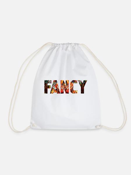 fancy bunt 2 - Turnbeutel - Weiß