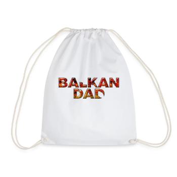 Balkan Bosnia Serbia Croatia Yugoslavia Macedonia - Drawstring Bag - white - Front