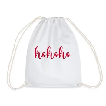 hohoho - Sac de sport léger - blanc - Devant
