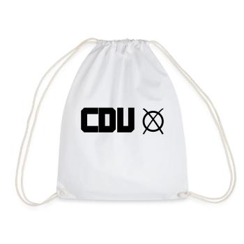 cdu - Turnbeutel - Weiß - Vorne