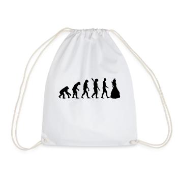 Princess - Drawstring Bag - white - Front