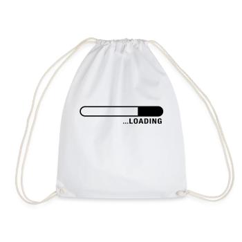 loading_balken_f1_ - Sac de sport léger - blanc - Devant