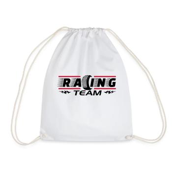 Racing Team - Turnbeutel - Weiß - Vorne