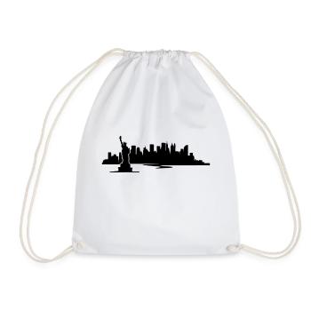 New York Skyline - United States - Sac de sport léger - blanc - Devant