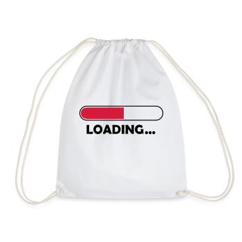 loading_002 - Turnbeutel - Weiß - Vorne