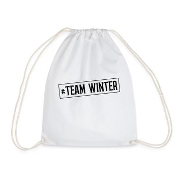 winter team - Turnbeutel - Weiß - Vorne