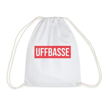 Pfalz Uffbasse Pfälzer - Turnbeutel - Weiß - Vorne
