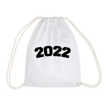 2022 - Turnbeutel - Weiß - Vorne