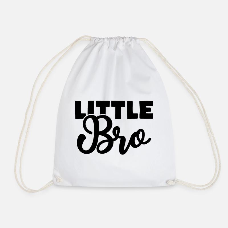 Little Bro - Turnbeutel - Weiß
