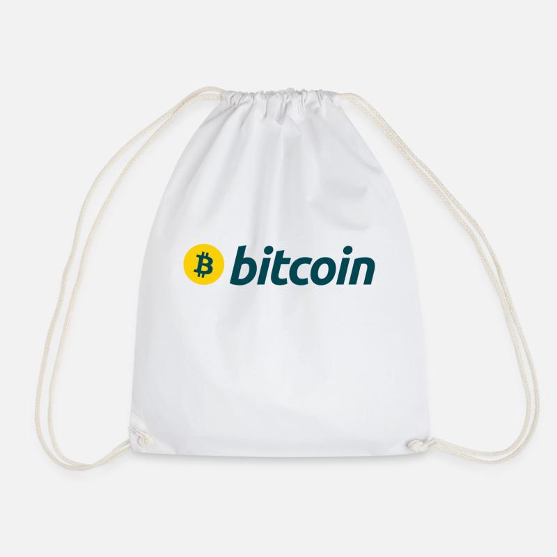 Bitcoin - Sac de sport léger - blanc