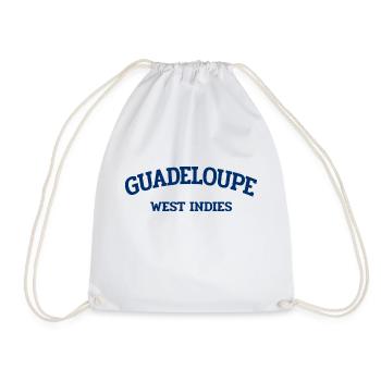Guadeloupe - Point-à-Pitre - Caraïbes - Antilles - Sac de sport léger - blanc - Devant